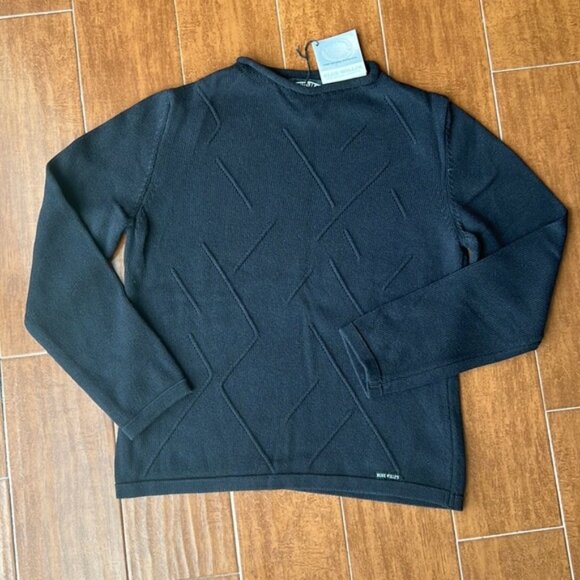 Blue Willi Black Crew Neck Sweater - Picture 2 of 12